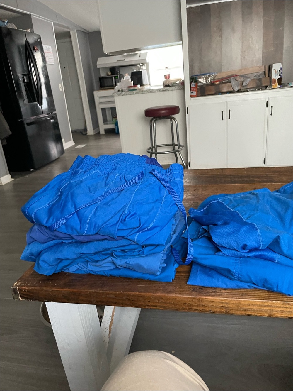 Bright Blue Scrub Pants - Set of Medical Uniforms women’s Medium
